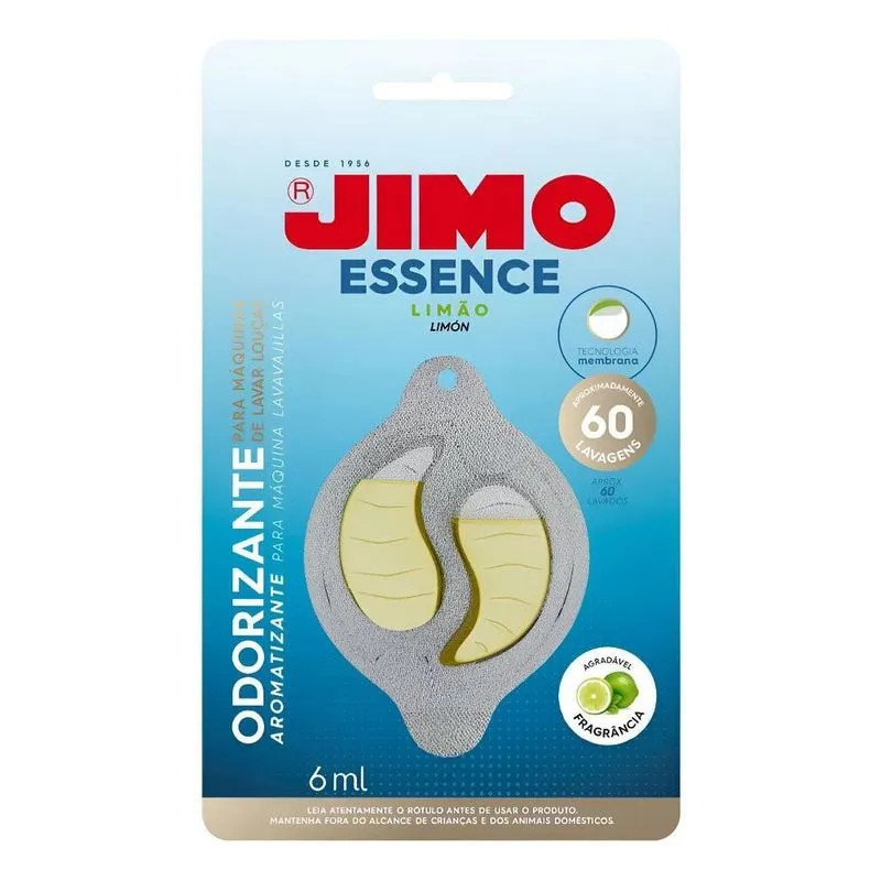 Jimo Essence Limão Máquina Lavar Louças 6ml Odorizante Aroma