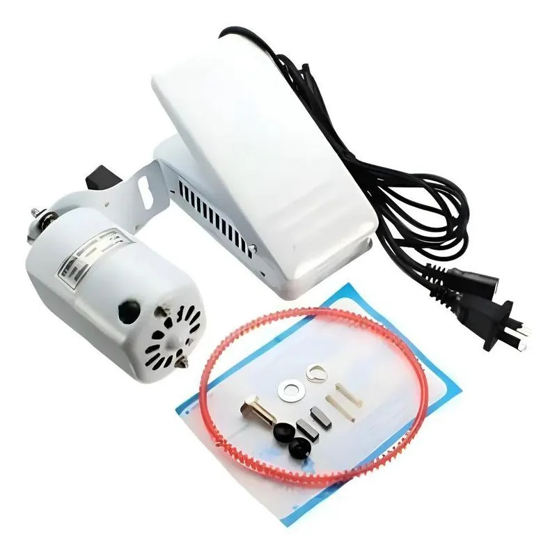 Motor Máquina Costura Doméstica 110v Ou 22 110v Branco