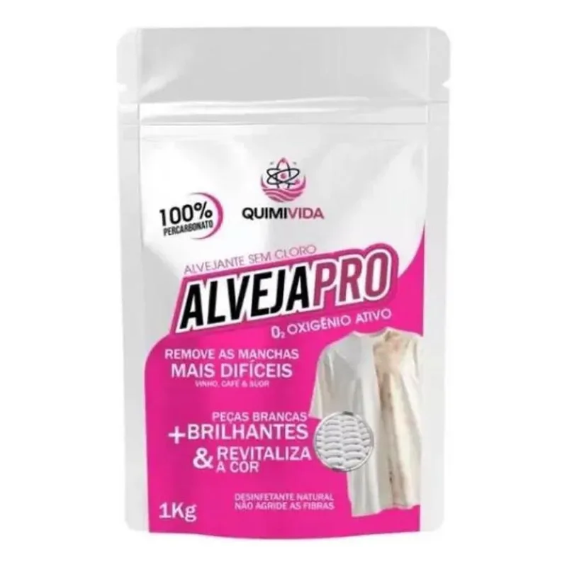 Percarbonato De Sódio Alvejante Tira Mancha Limpa Louça 1kg