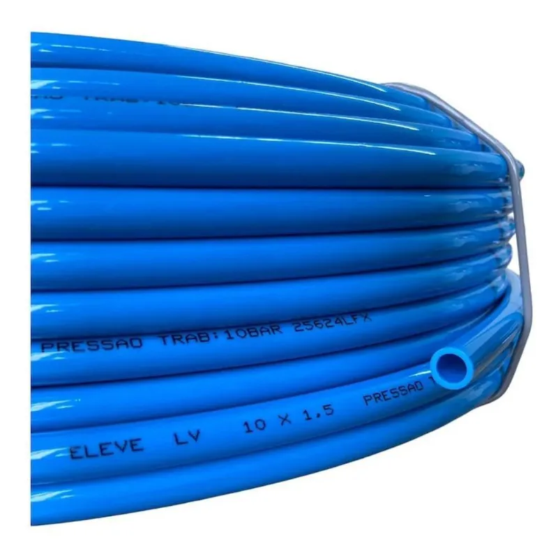 10x Mangueira Pneumática Tubo Pu 10mm 50 Metros (poliuretan