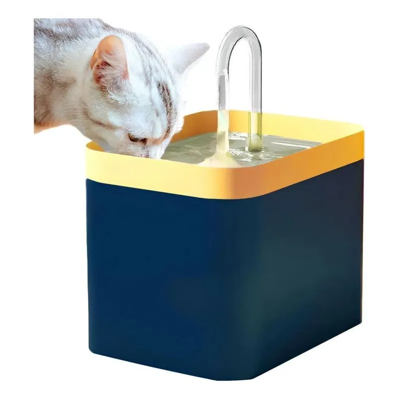 Bebedouro Fonte Para Gatos Água Pet A Azul Bivolt-110-220v
