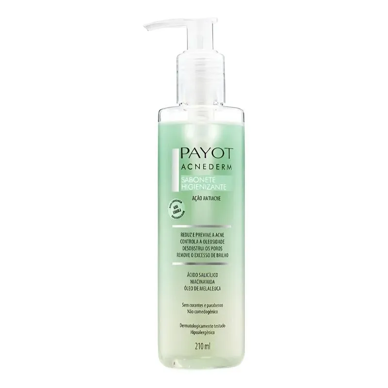 2x Sabonete Facial Higienizante Acnederm Payot Pele Oleosa A