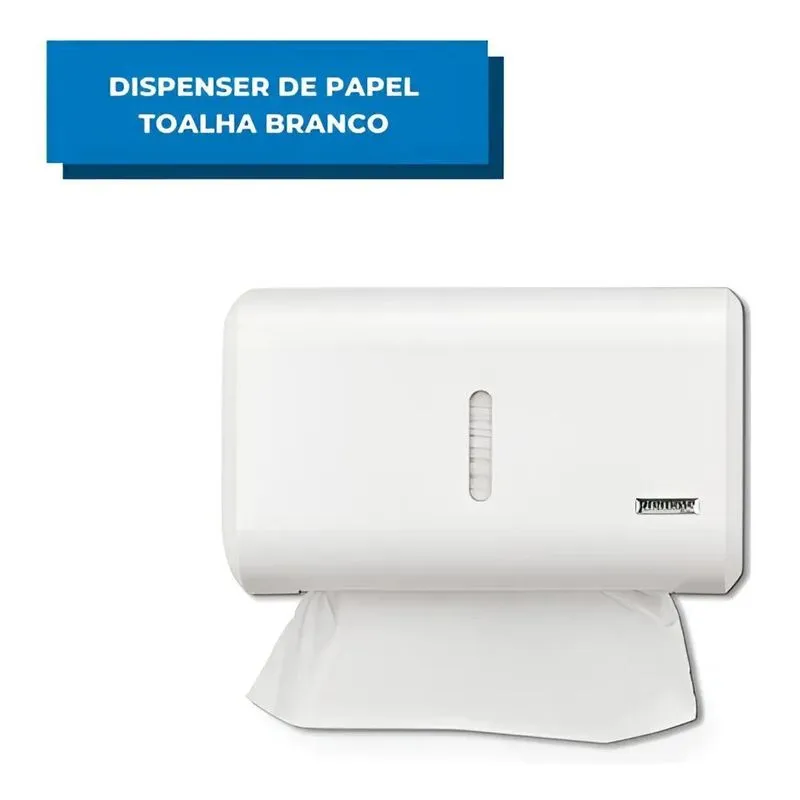 Dispenser Papel Toalha Interfolha Suporte Parede Banheiro Co