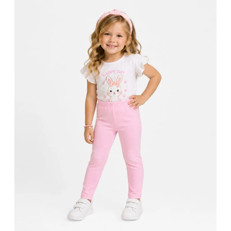 Legging Infantil Feminina Select Rosa 6