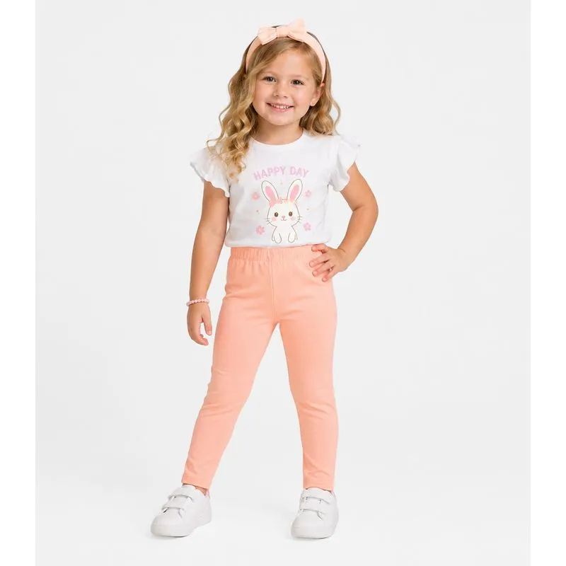 Legging Infantil Feminina Select Rosa 6