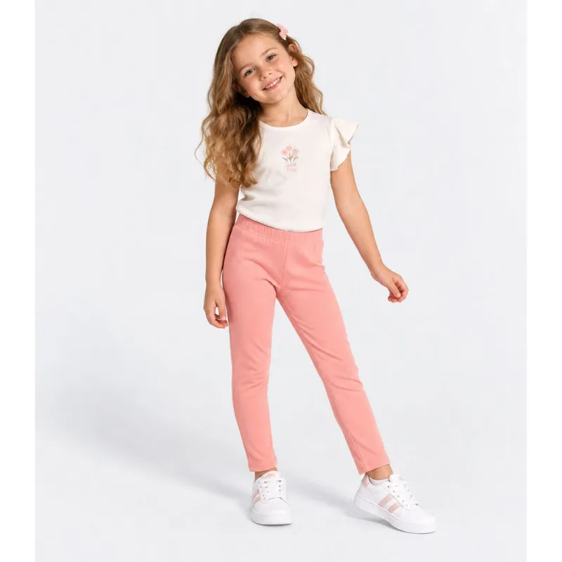 Legging Infantil Feminina Select Rosa 10