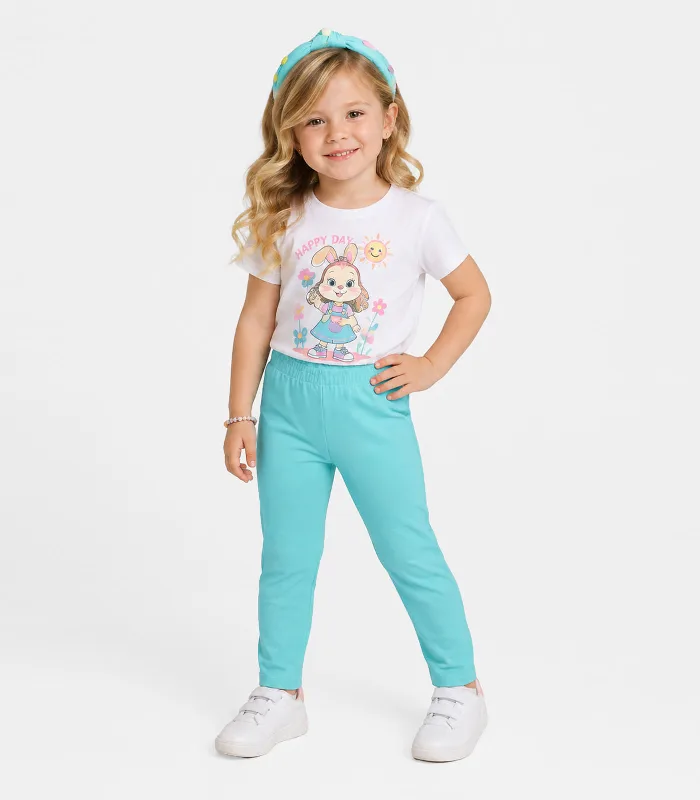 Legging Infantil Feminina Select Azul 8