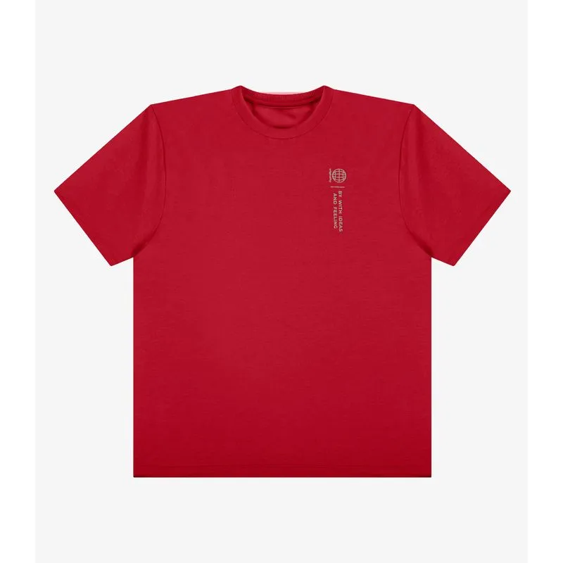 Camiseta Masculina Estampada Rovitex Vermelho M