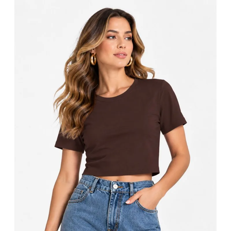 Blusa Verão Masculina Infinita Cor Marrom P