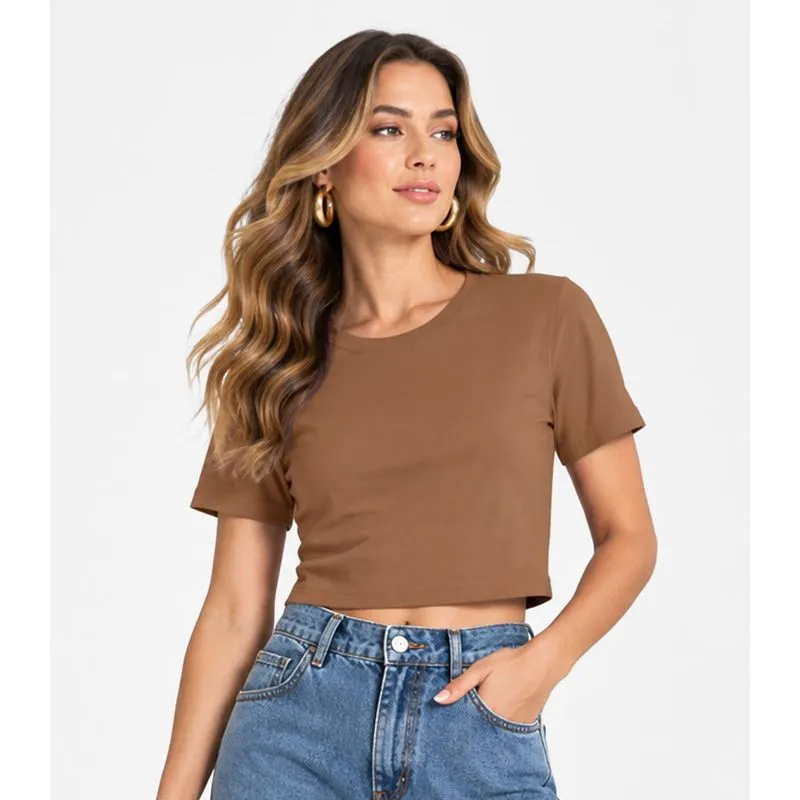 Blusa Verão Masculina Infinita Cor Marrom M
