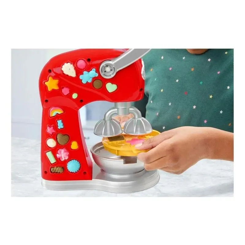2x Kit Massinha 5 Potes E Kitchen Creations Misturador Play-