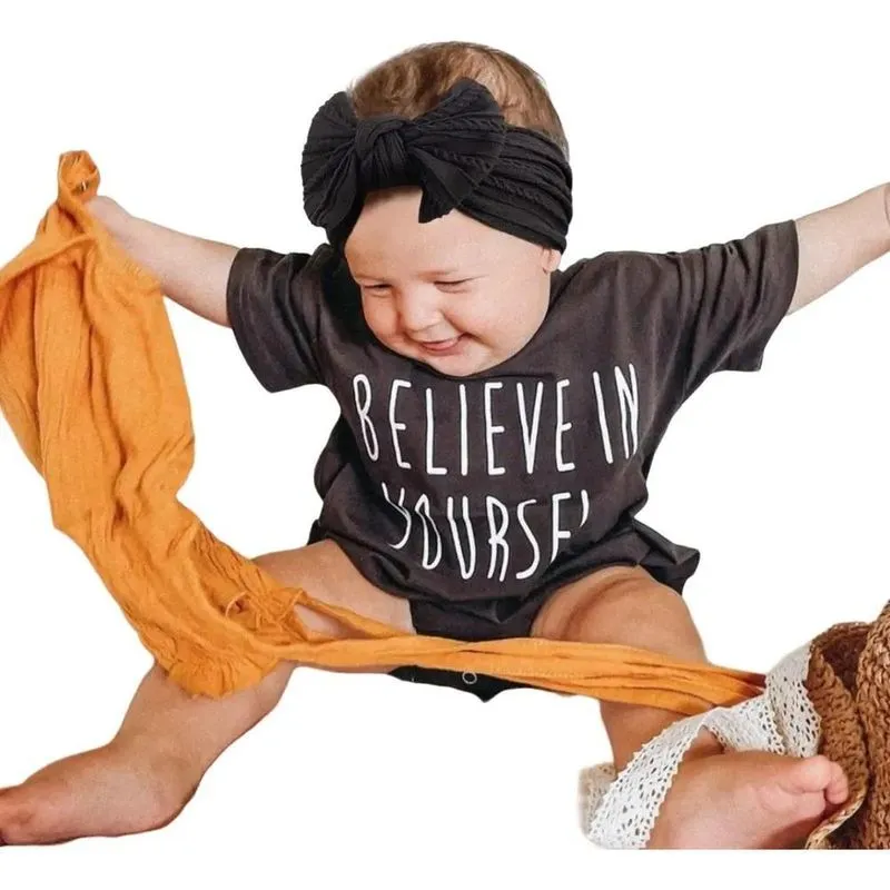 Faixa Turbante De Cabelo Infantil Confortável Para Men Preto