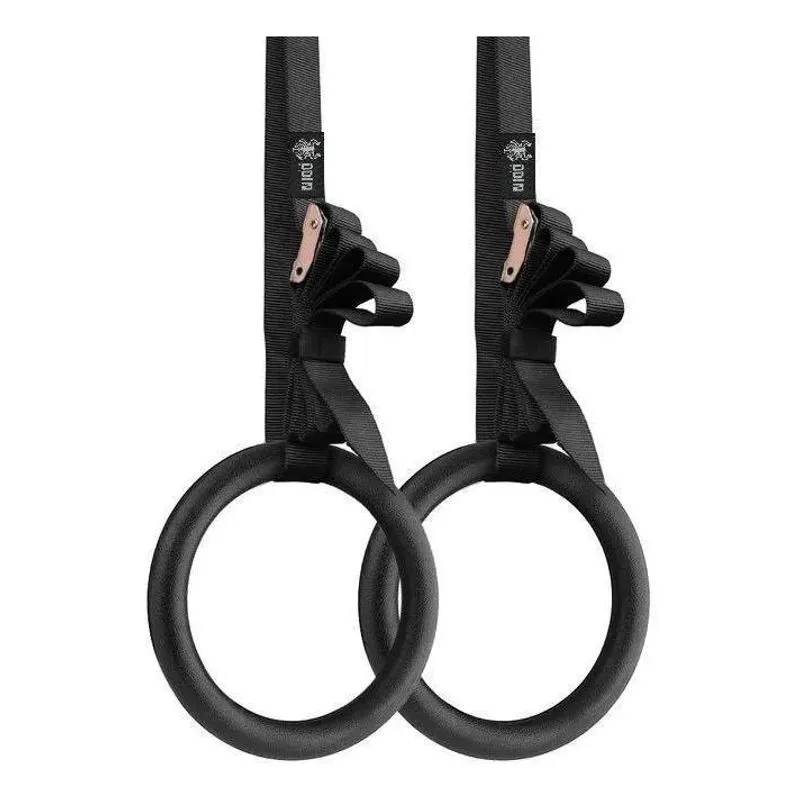 2x Argola Olímpica De Suspensão Em Abs Ginástica Cross Odin
