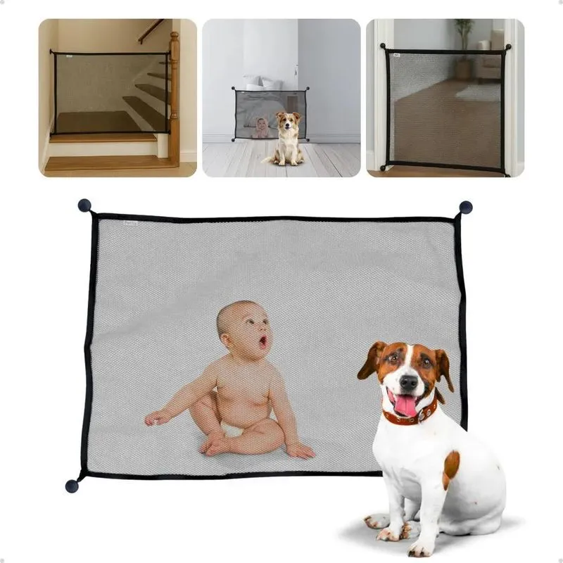 Cerca Protetora Pet/bebê - Segurança Porta - 72x80cm Medidas