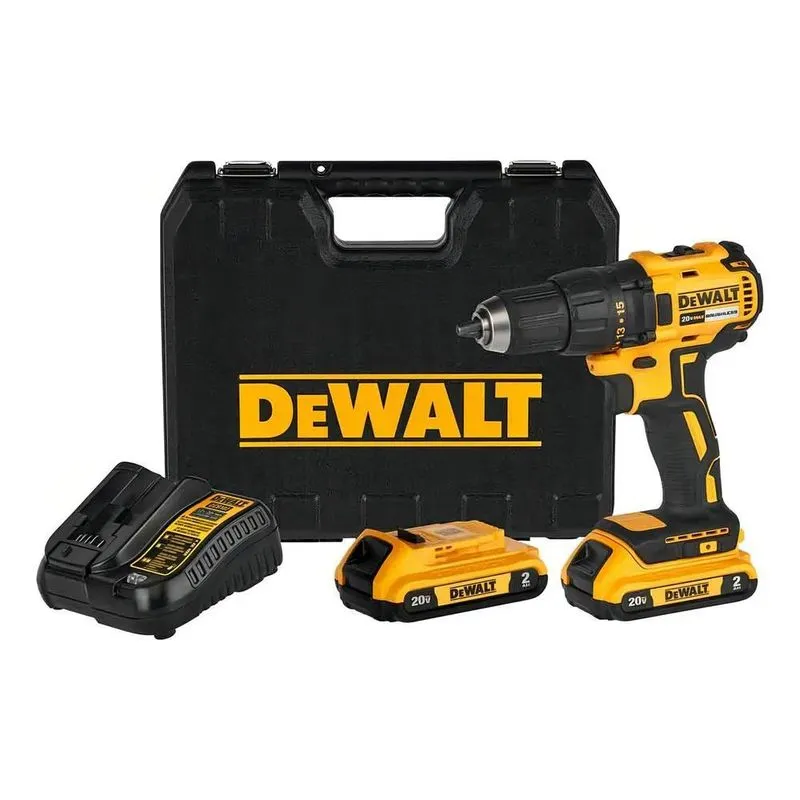 3x Furadeira E Parafusadeira Dewalt Modelo Dcd7771d2 Com Car