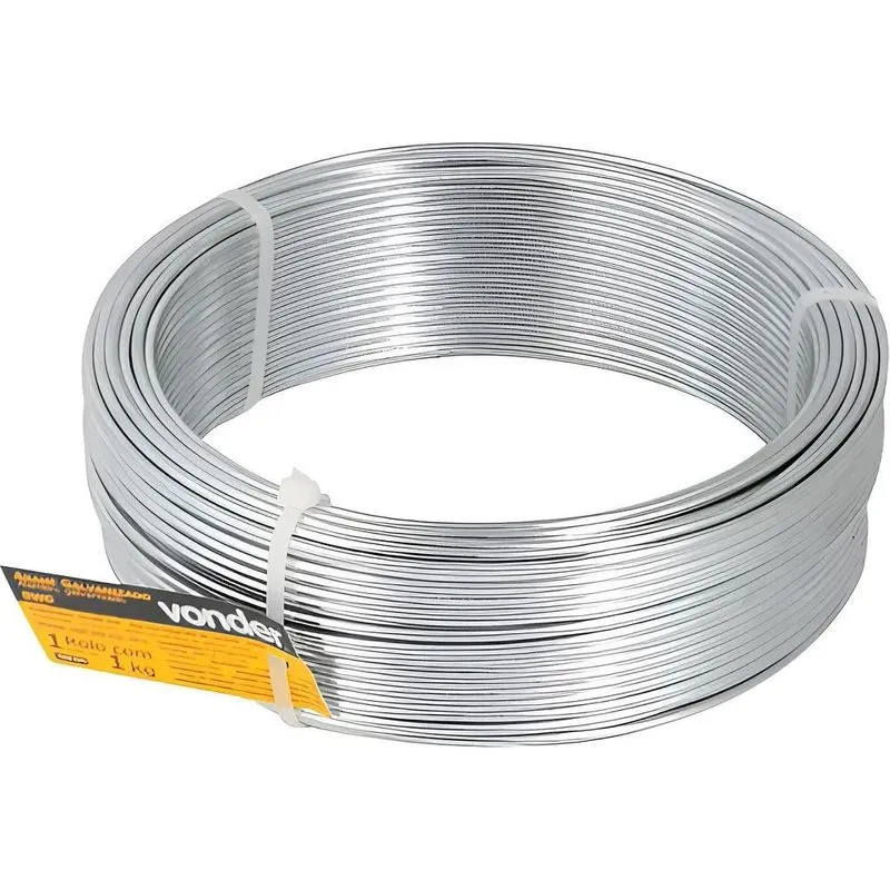 Arame Galvanizado P Artesanato Nº16 Bwg 16 Fio 1,65mm 1kg