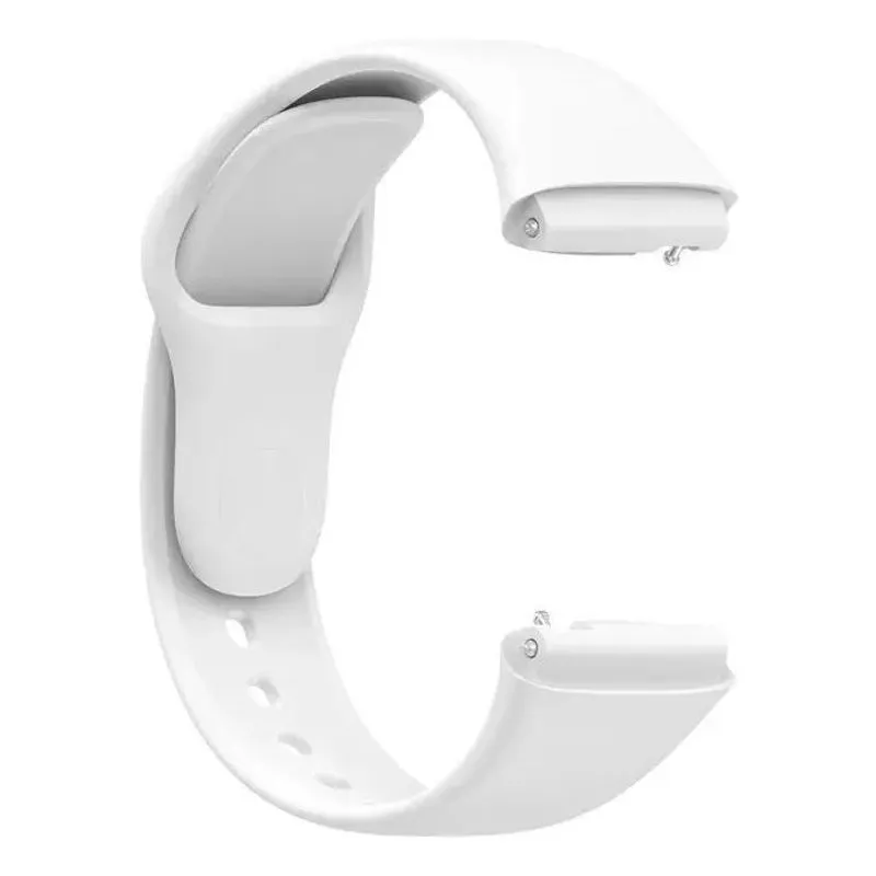 Pulseira Silicone Para Smartwatch Redmi Watch 3 Active Branc