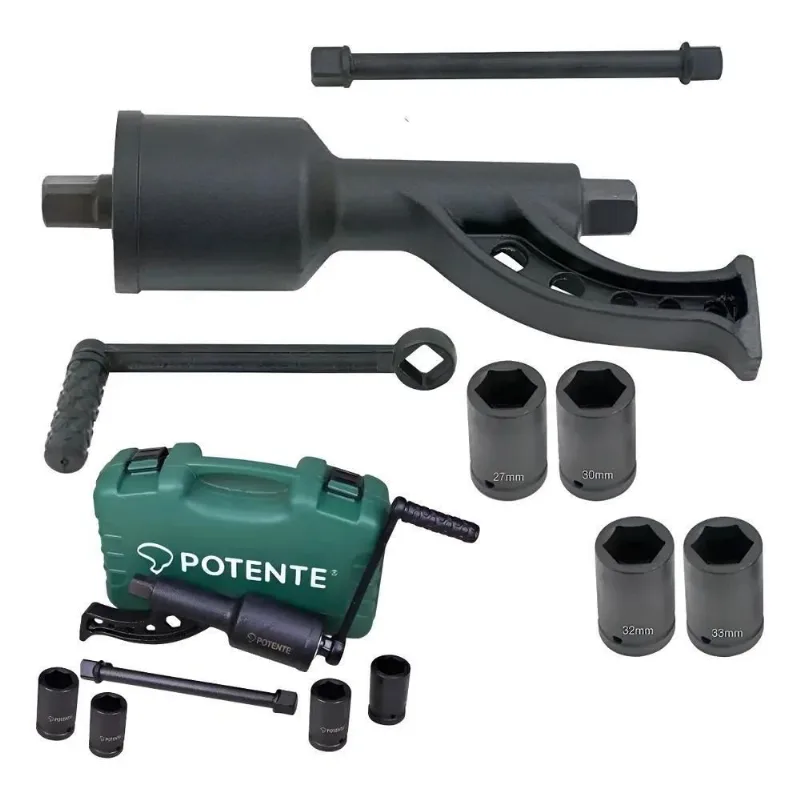 5x Desforcímetro Torqueador Kit Maleta Com 4 Soquetes - Pote