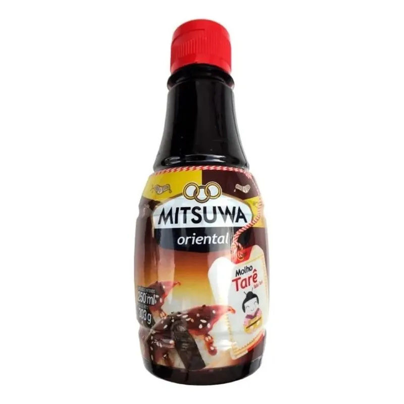 5x Molho Tarê Mitsuwa 250ml Hot Rol Temaki Sushi Teriyaki