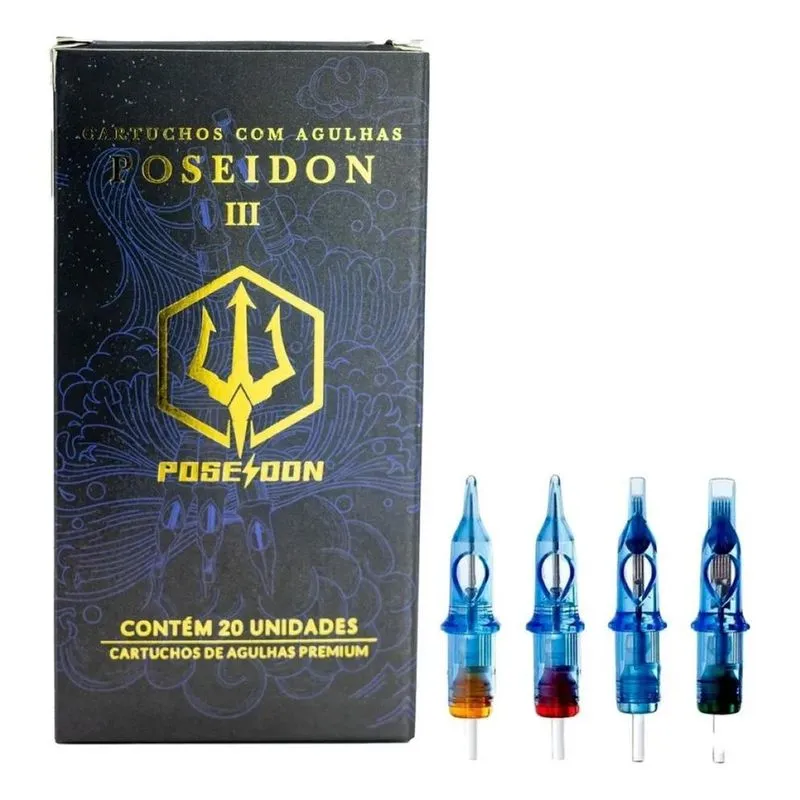 2x Cartuchos Poseidon (rl - 0,30mm) 1005rl Com 20 Unidades