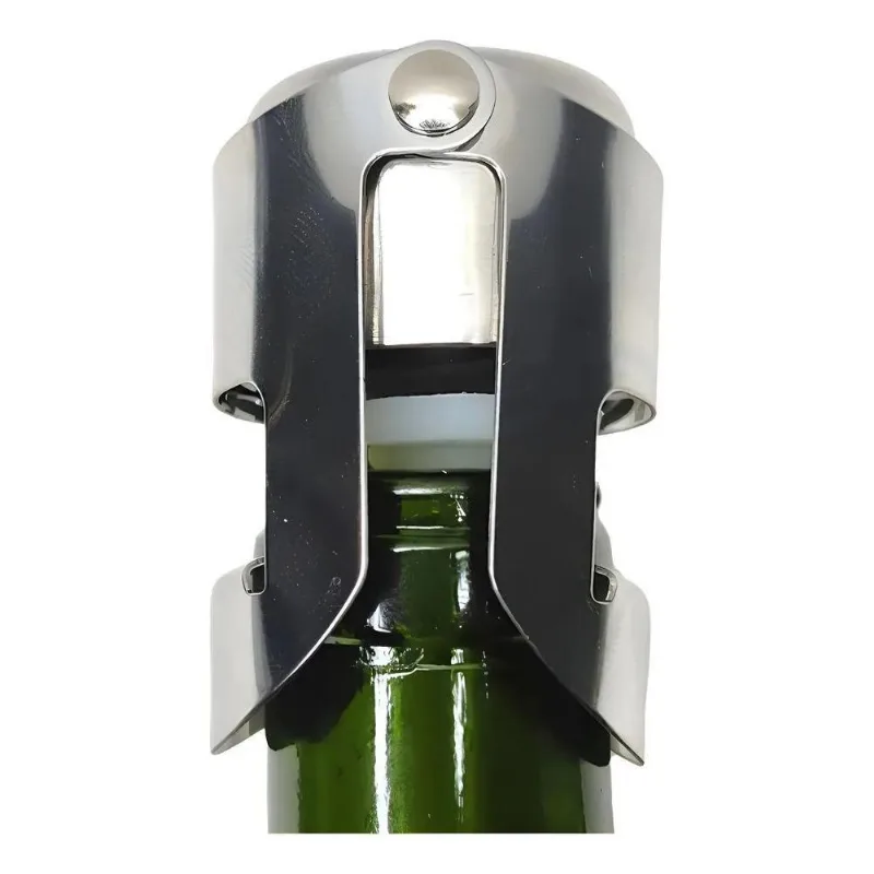 Tampa Garrafa Champanhe Inox Champagne Espumante Hermetica