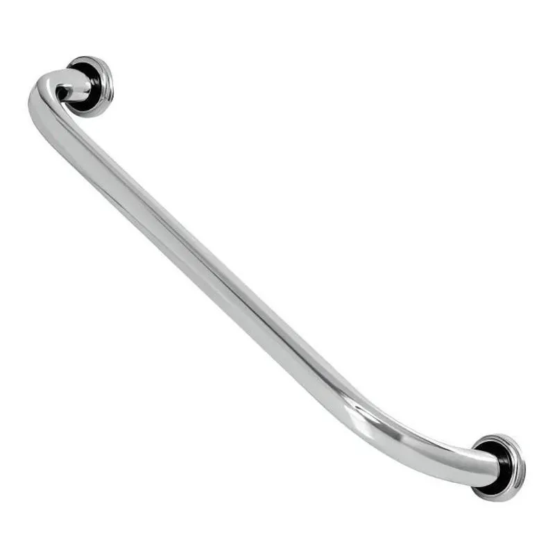 Barra De Apoio Em Aluminio 40cm Idosos Deficientes Banheiros