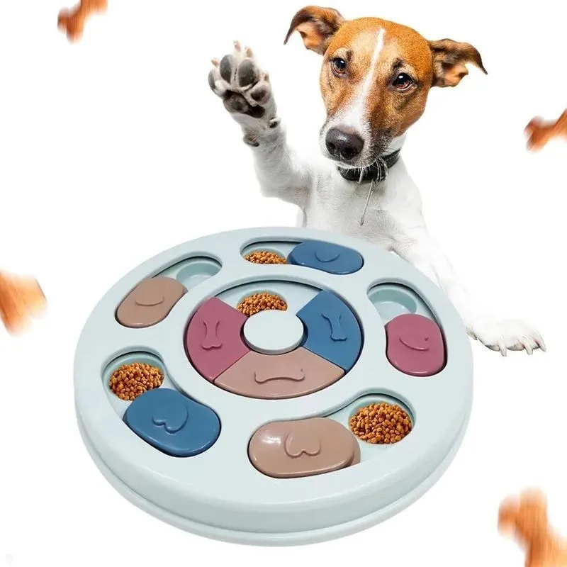 Brinquedo Interativo Para Cães Tabuleiro Porta Petisco Pets