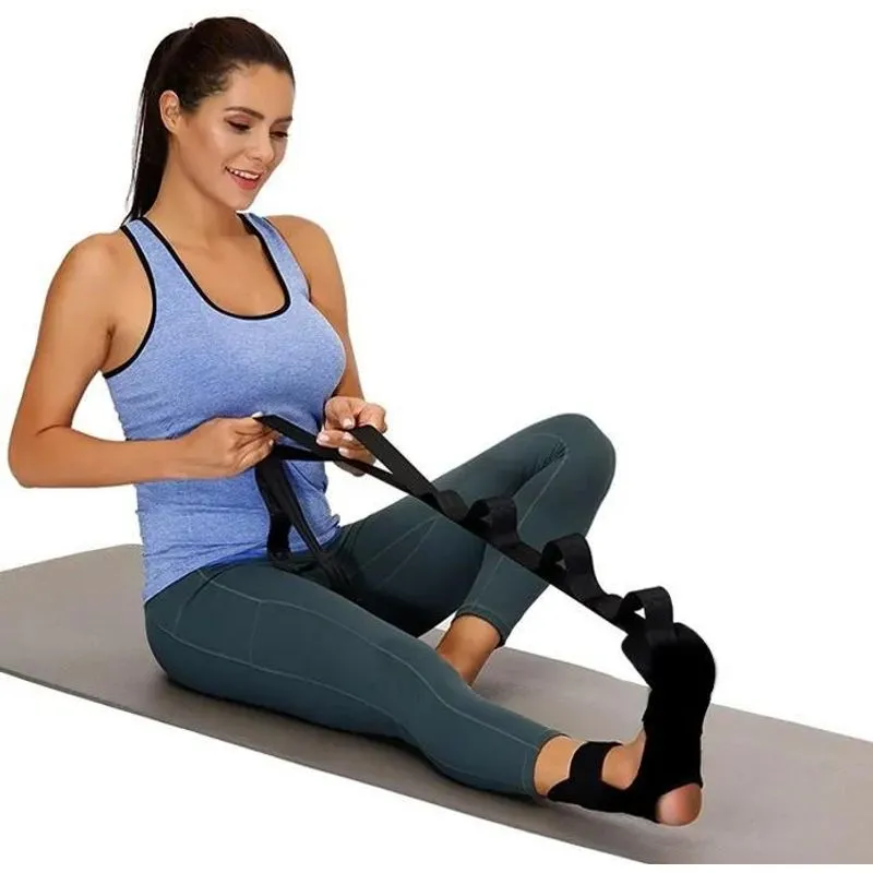 5x Faixa De Alongamento Yoga Pilates Funcional Fisioterapia