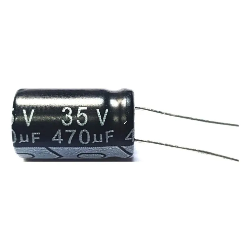 20x Capacitor Eletrolítico 470uf X 35v 105 20 Peças