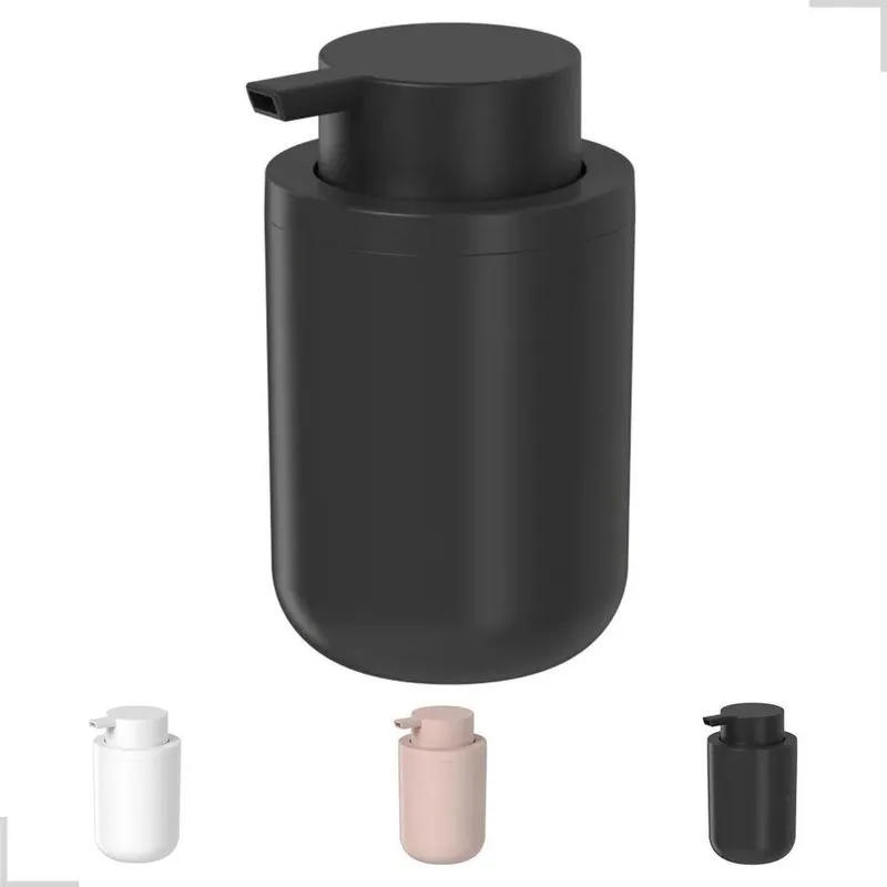 Dispenser Sabonete Líquido 300ml Moderno Premium Ban - Preto