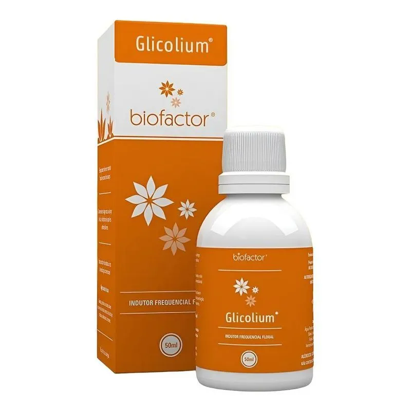 Glicolium Gotas 50ml Fisioquântic Auxiliar Pancreático Sabor