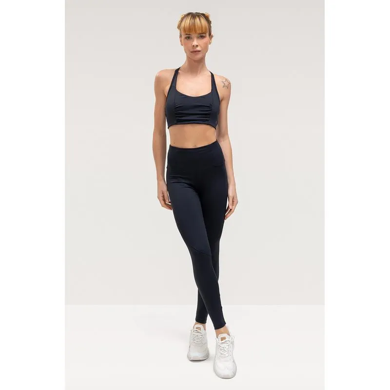 LEGGING EMANA POCKET - PRIMAVERA VERÃO 26/27 - PRETO M/M
