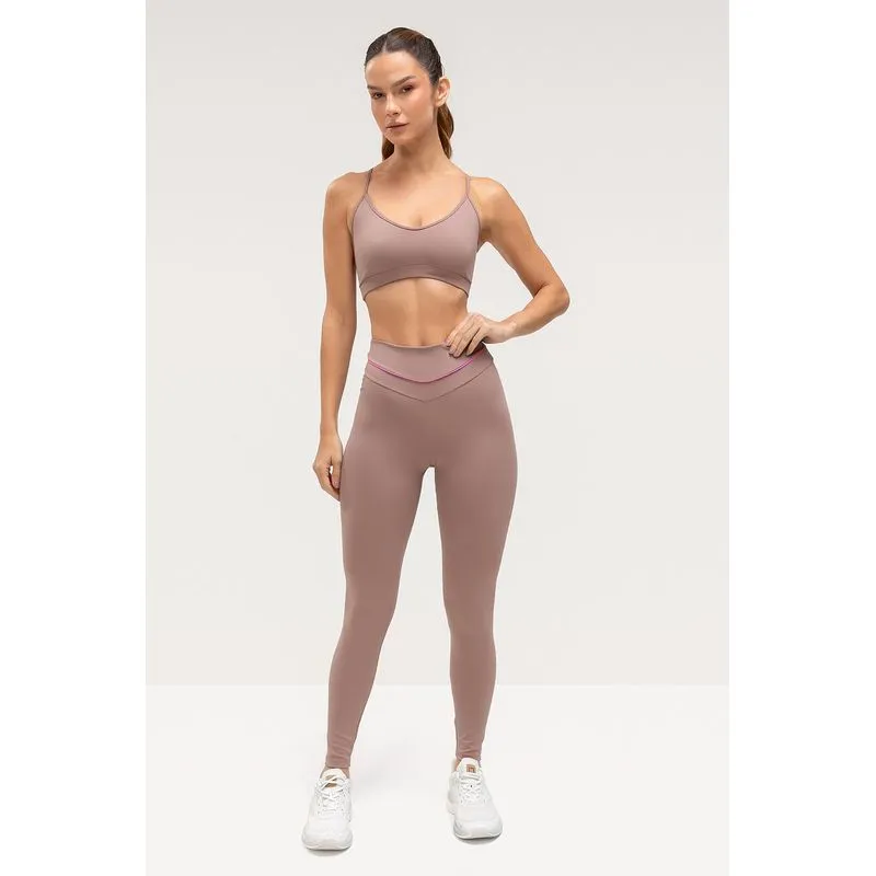 LEGGING EMANA COLOR - PRIMAVERA VERÃO 26/27 - NUT/PLU GG/XL
