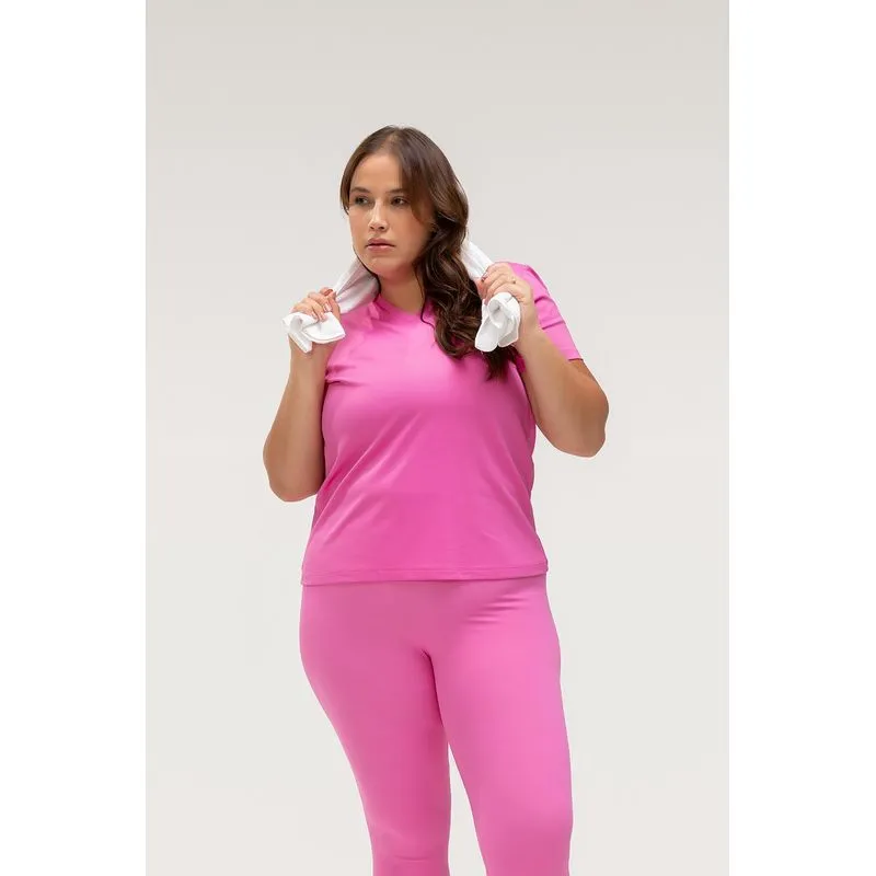 T-SHIRT PLUS SIZE SLIM SOUL - PRIMAVERA VERÃO 26/27 - PLUMA G/L