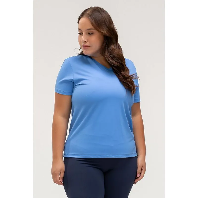 T-SHIRT PLUS SIZE SLIM SOUL - PRIMAVERA VERÃO 26/27 - IRIS G/L