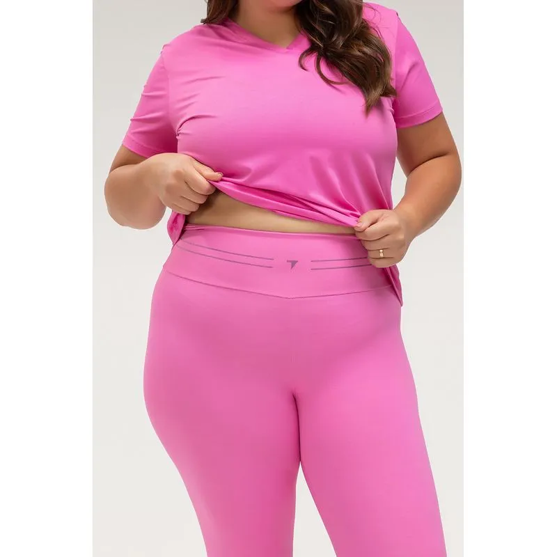 LEGGING PLUS SIZE EMANA DUO - PRIMAVERA VERÃO 26/27 - PLUMA M/M