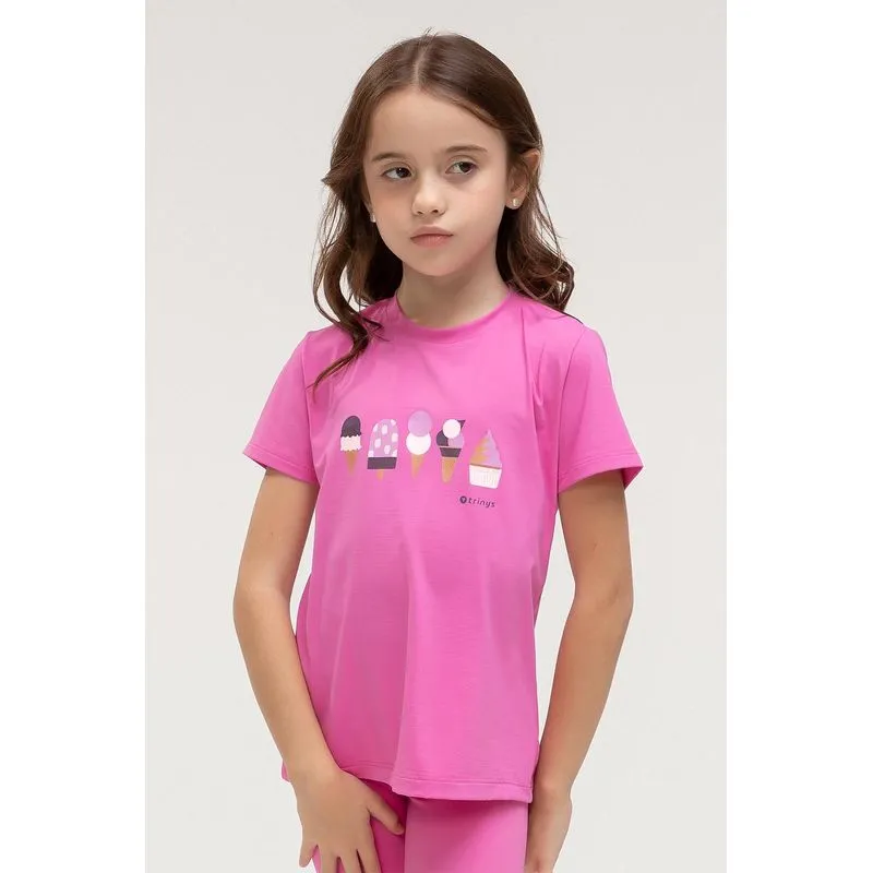 BLUSA CANDY INFANTIL - PRIMAVERA VERÃO 26/27 - PLUMA P/S