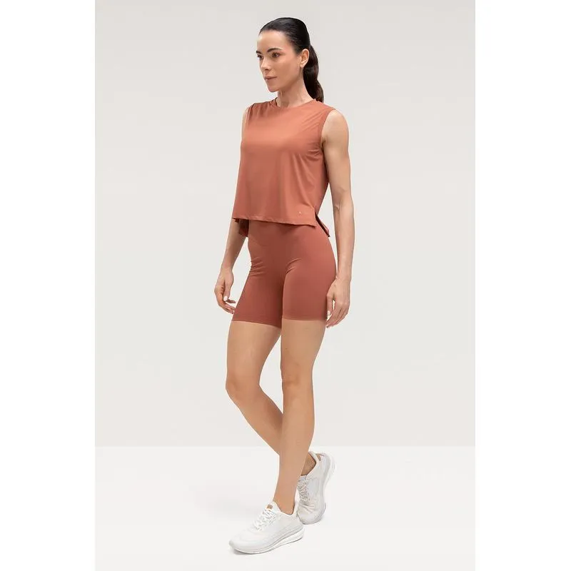 SHORTS COMPACT - PRIMAVERA/VERÃO 26 - CINNAMON GG/XL