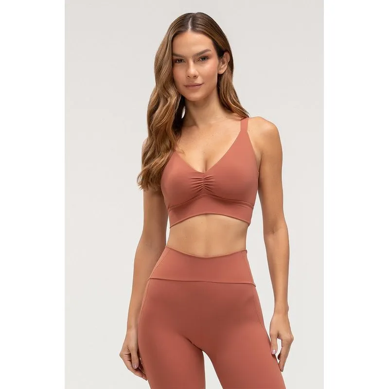 TOP FORGE COM BOJO REMOVIVEL - PRIMAVERA/VERÃO 26 - CINNAMON P/S
