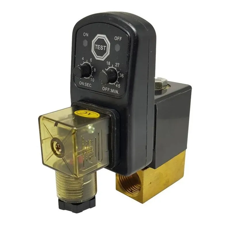 Purgador Automático Para Compressor De Ar 1/2 Fase Elétrica