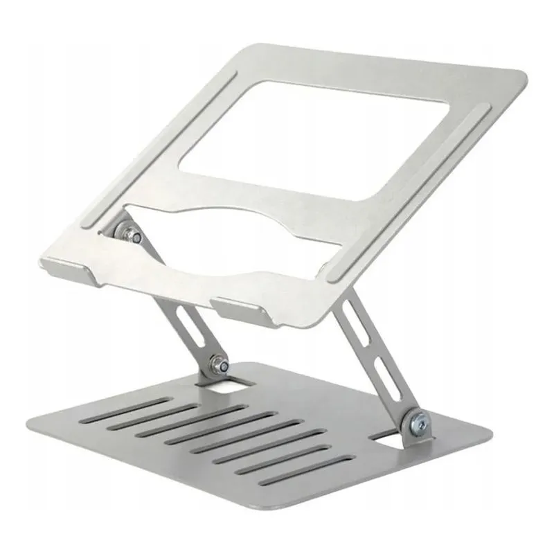 5x Suporte De Metal Ajustável Notebook Note Robusto Articulá