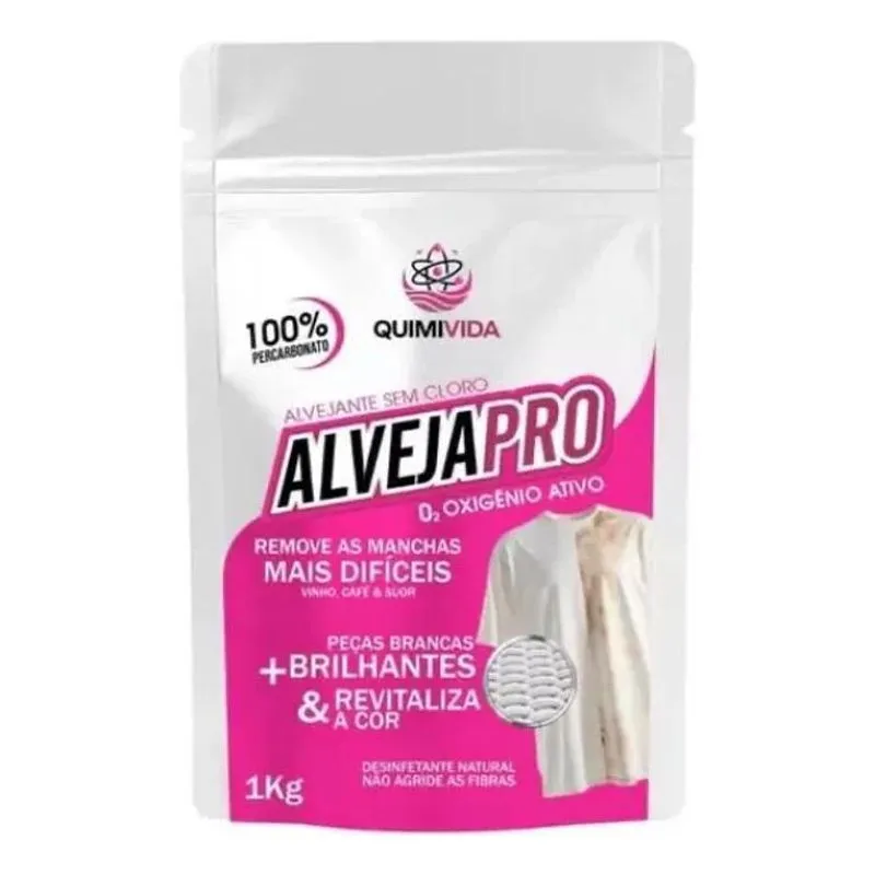 10x Percarbonato De Sódio Alvejante Tira Mancha Limpa Louça