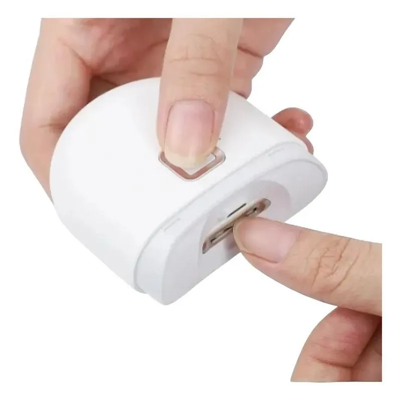 10x Cortador De Unhas Elétrico Automático Recarregável Com