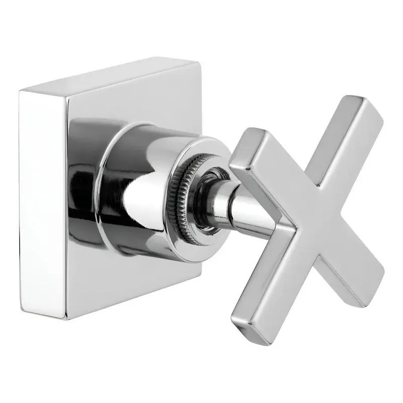 5x Acabamento Registro Quadrado Banheiro Padrão Deca Metal 3