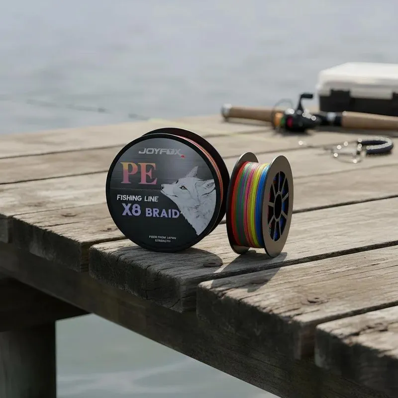 Linha De Pesca Multifilamento 8 Fio 500m Carretel Joyfox 8x