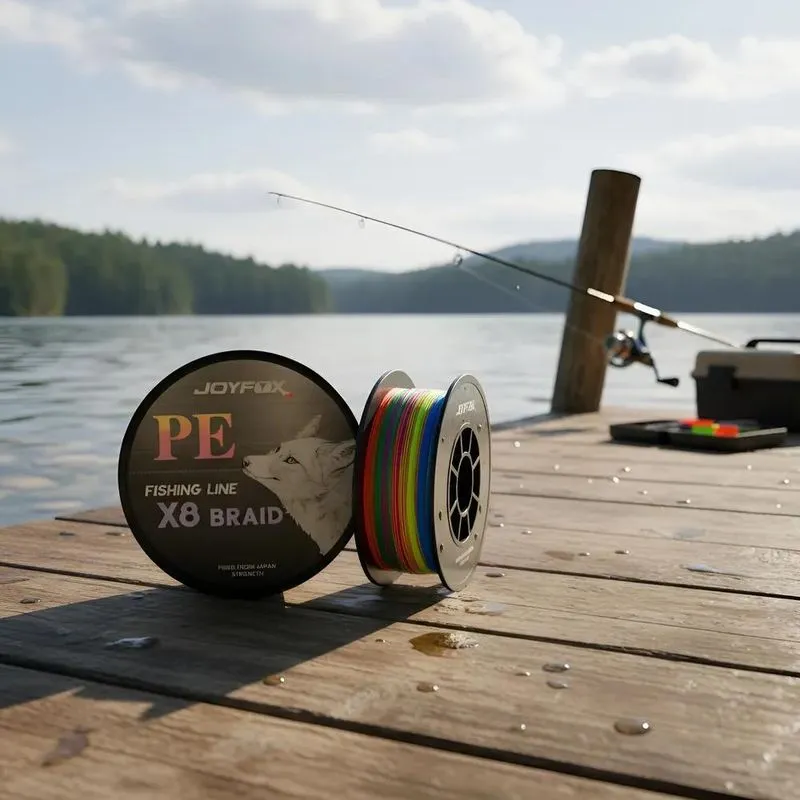 Linha De Pesca Multifilamento 8 Fio 500m Carretel Joyfox 8x