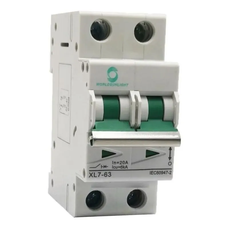 10x Disjuntor Dc Cc 16a 20a 25a 32a 40a 63a - Solar Fotovol