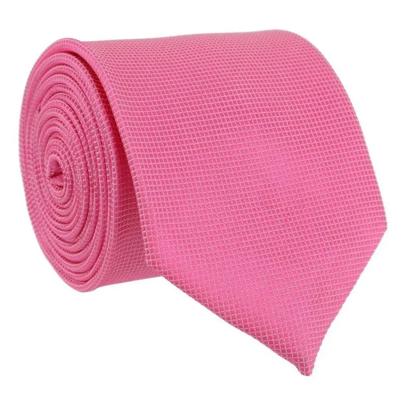 Gravata Tradicional Masculina Premium Várias Cor Rosa-chicle