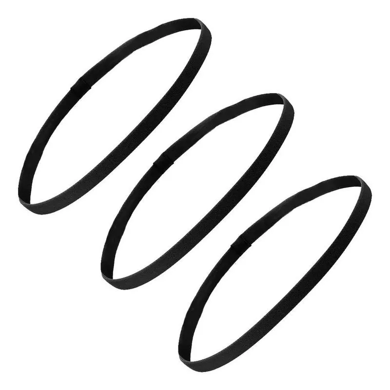 3 Faixas Cabelo Suor Headband Corrida Esporte Testa Volei