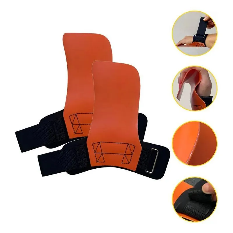 Hand Grip Ginástico Emborrachado Pro Funcional Proteção Mão